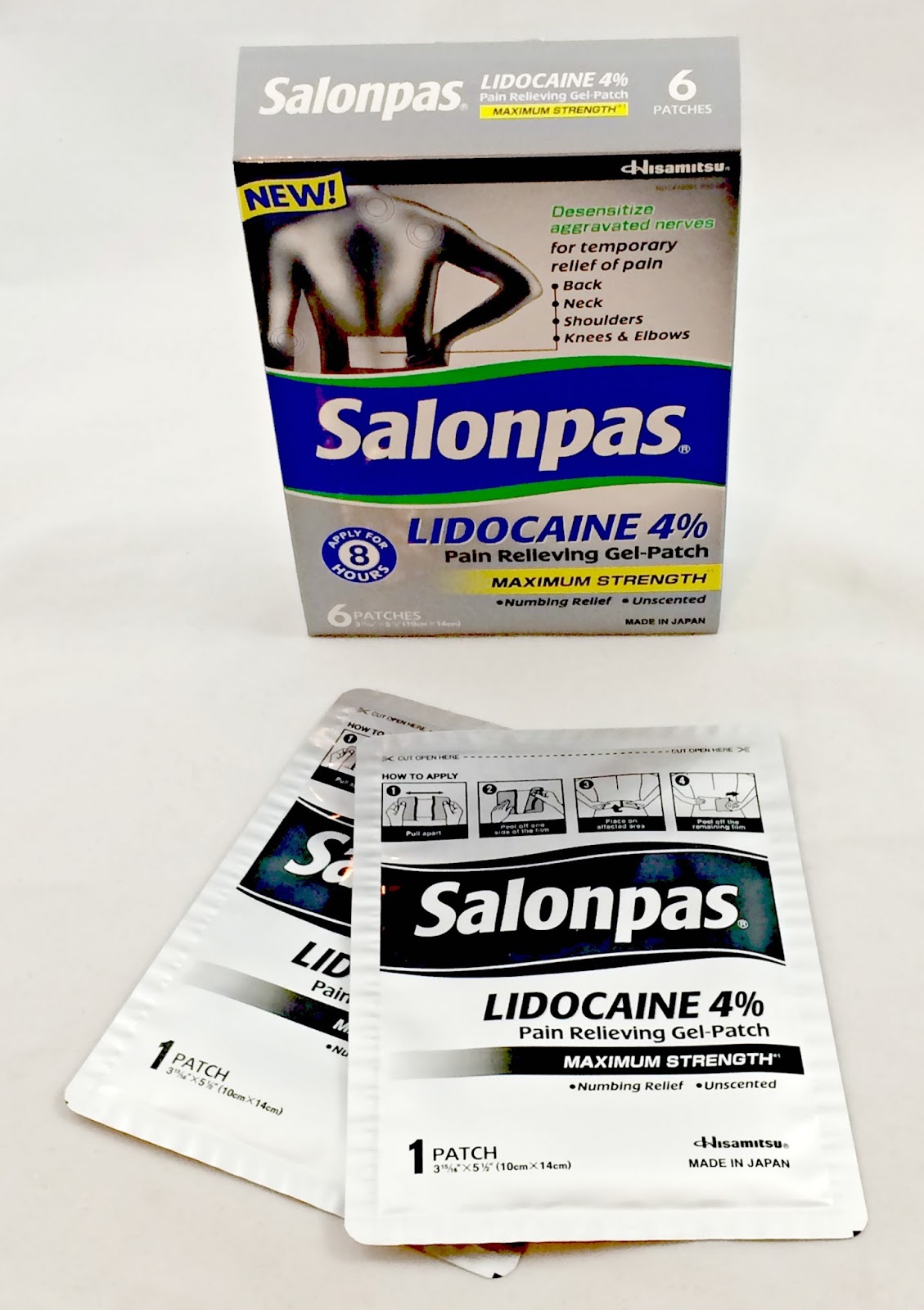 salonpas lidocaine patch walgreens